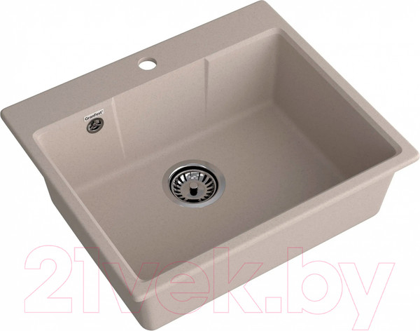 Изображение товара Мойка кухонная GranFest GF-UR-658 (песочный)