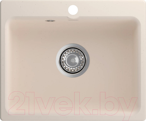 Изображение товара Мойка кухонная GranFest Smart 520 (белый)