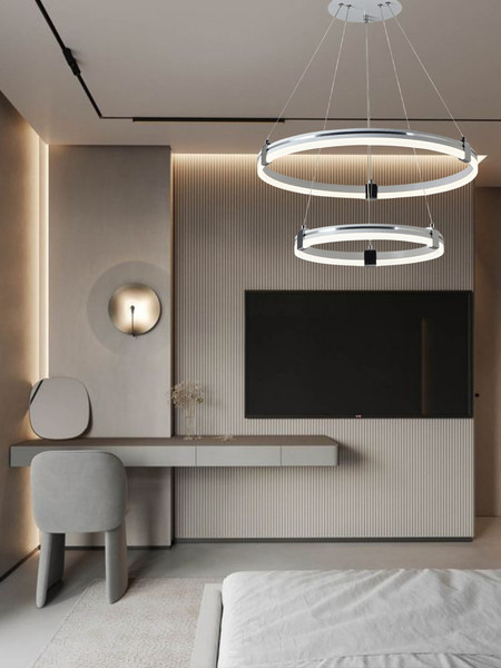 Изображение товара Потолочный светильник Aitin-Pro D6043/2 (белый/серебро)