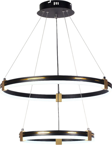 Изображение товара Потолочный светильник Aitin-Pro D6043/2 (черный/золото)