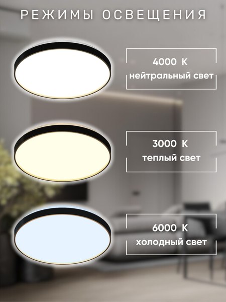 Изображение товара Потолочный светильник Aitin-Pro HY61079 2x60Вт (черный/золото)
