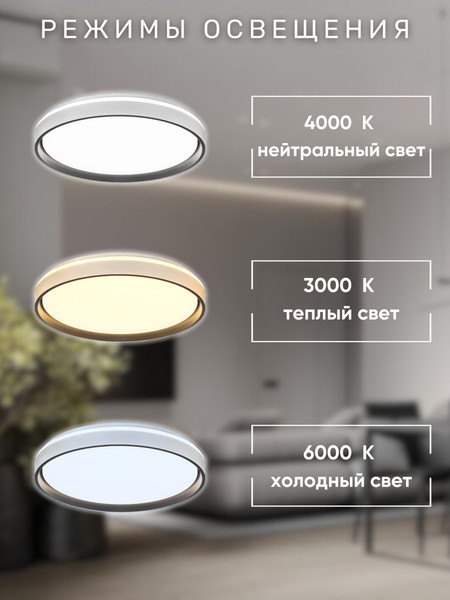 Изображение товара Потолочный светильник Aitin-Pro HY61001 2x60Вт (серый)