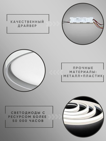 Изображение товара Потолочный светильник Aitin-Pro HY61001 2x60Вт (черный)