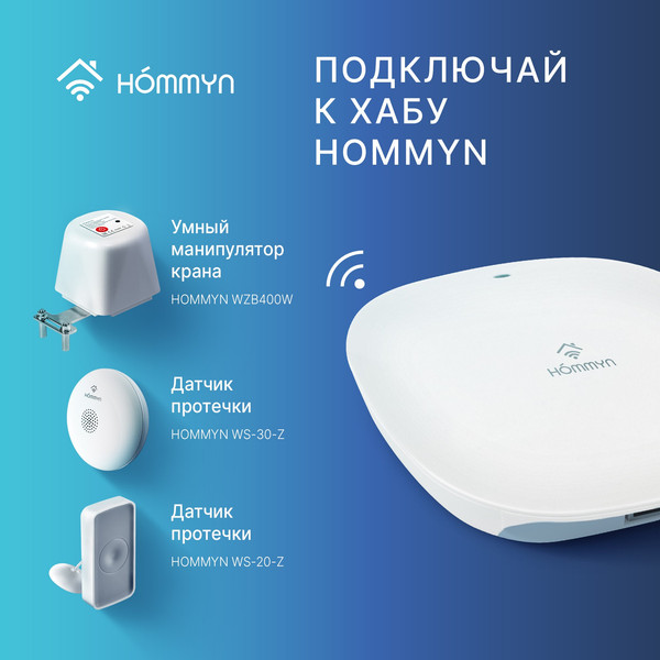Изображение товара Привод управления клапаном Hommyn WZB400W