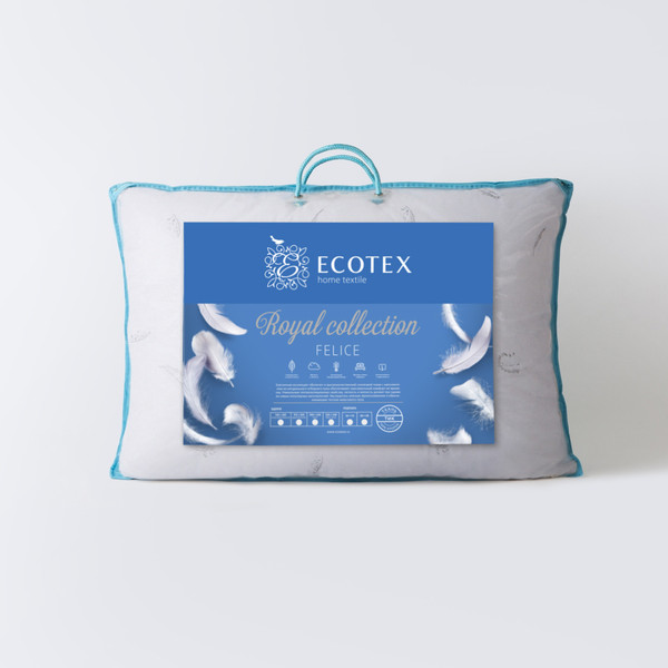 Изображение товара Подушка для сна ECOTEX Феличе 50x70 / ФПП57