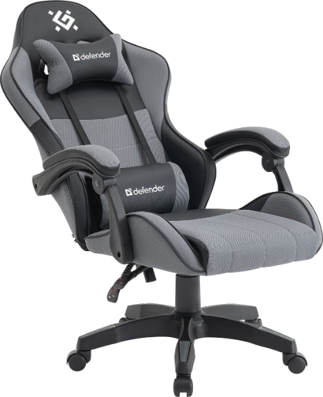 Изображение товара Кресло геймерское Defender Strider / 64056 (черный/серый)