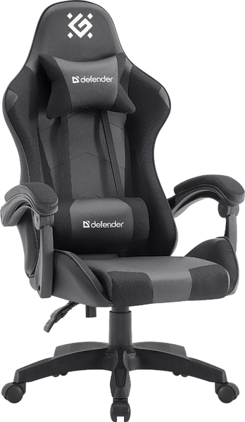 Изображение товара Кресло геймерское Defender Okas / 64054 (черный/серый)