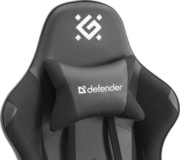 Изображение товара Кресло геймерское Defender Okas / 64054 (черный/серый)