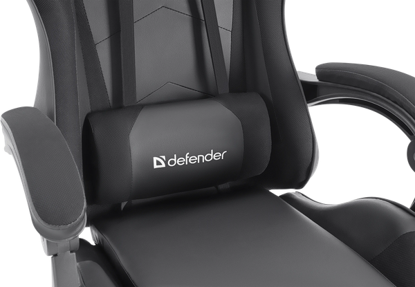 Изображение товара Кресло геймерское Defender Okas / 64054 (черный/серый)
