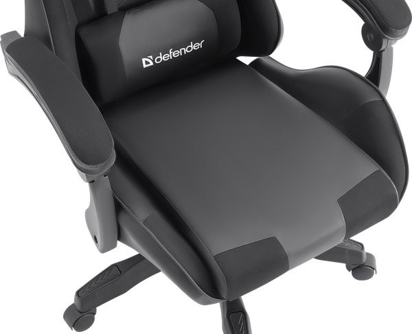 Изображение товара Кресло геймерское Defender Okas / 64054 (черный/серый)