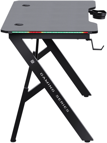 Изображение товара Геймерский стол Defender Gaming Ino RGB / 64074 (черный)