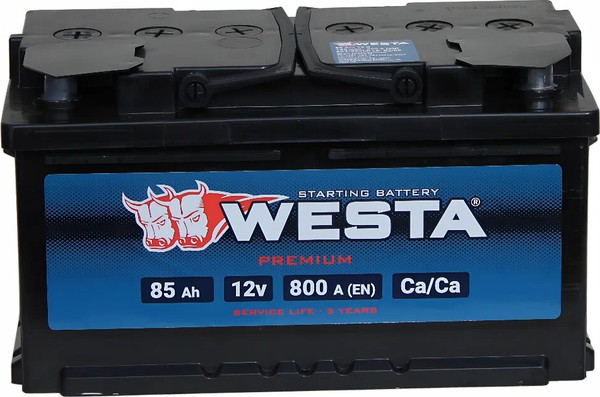 Изображение товара Автомобильный аккумулятор Westa 6СТ-85 VLR Euro низкий Пн00047 (85 А/ч)