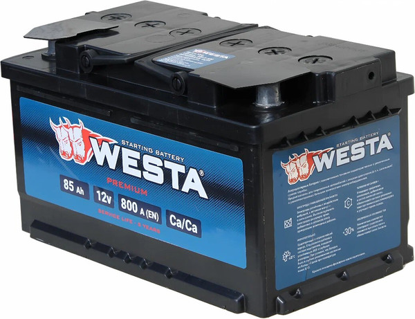 Изображение товара Автомобильный аккумулятор Westa 6СТ-85 VLR Euro низкий Пн00047 (85 А/ч)