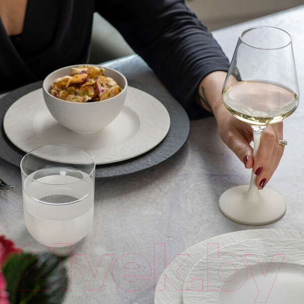 Изображение товара Набор бокалов Villeroy & Boch Manufacture Rock Blanc / 11-3799-8250 (4шт)