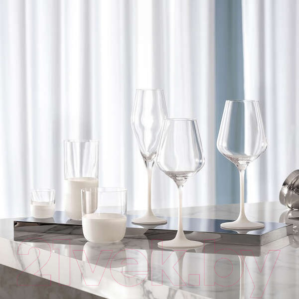 Изображение товара Набор бокалов Villeroy & Boch Manufacture Rock Blanc / 11-3799-8131 (4шт)