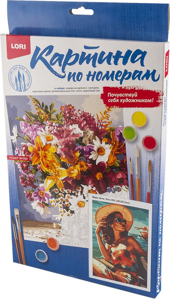 Изображение товара Картина по номерам Lori Вкус лета / Кпн-282