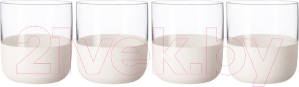 Изображение товара Набор шотов Villeroy & Boch Manufacture Rock Blanc / 11-3799-8240 (4шт)