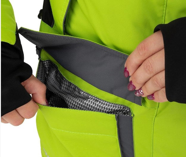 Изображение товара Костюм для охоты и рыбалки Nisus Зимний Mira 5/5 К Шелтер до -40С / T-M-M-46-170-L (M, лайм/черный)