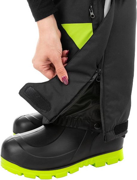 Изображение товара Костюм для охоты и рыбалки Nisus Зимний Mira 5/5 К Шелтер до -40С / T-M-S-44-164-L (S, лайм/черный)