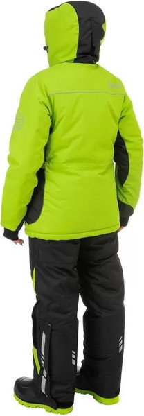 Изображение товара Костюм для охоты и рыбалки Nisus Зимний Mira 5/5 К Шелтер до -40С / T-M-S-44-164-L (S, лайм/черный)