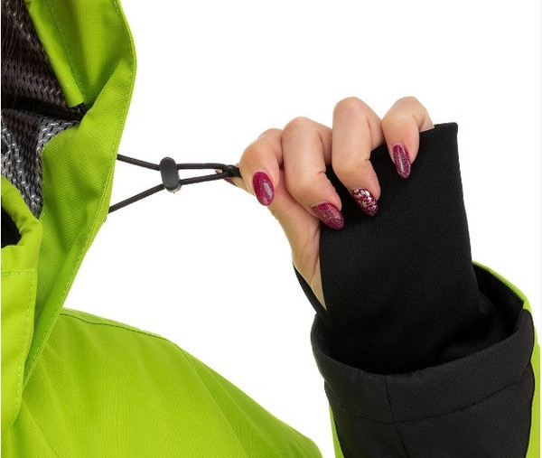 Изображение товара Костюм для охоты и рыбалки Nisus Зимний Mira 5/5 К Шелтер до -40С / T-M-S-44-164-L (S, лайм/черный)