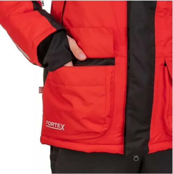Изображение товара Костюм для охоты и рыбалки Nisus Castor T-KSC-XL-52/176R (XL, красный)