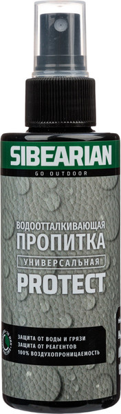 Изображение товара Водоотталкивающая пропитка Sibearian Protect 1101-SBR (150мл)
