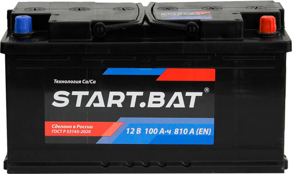 Изображение товара Автомобильный аккумулятор СтартБат 6СТ-100 VLR Euro R (100 А/ч)