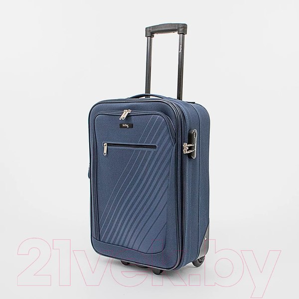 Изображение товара Чемодан на колесах Mr.Bag 338-13350/4-20BLU (синий)