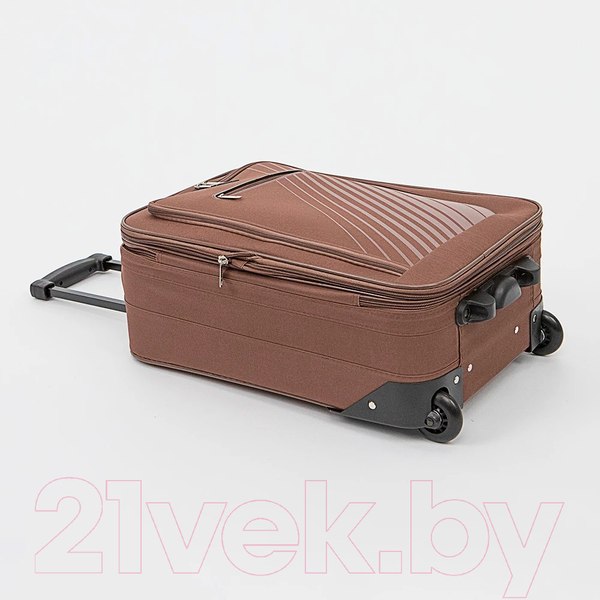 Изображение товара Чемодан на колесах Mr.Bag 338-13350/4-20BRW (коричневый)