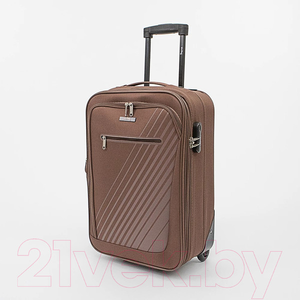Изображение товара Чемодан на колесах Mr.Bag 338-13350/4-20BRW (коричневый)