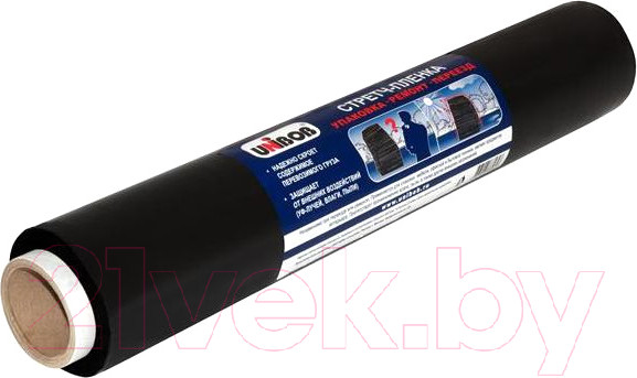 Изображение товара Пленка-стрейч Unibob ПЭ 450x100 23мкм / 0387-319X (черный)