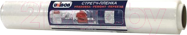 Изображение товара Пленка-стрейч Unibob 450мм 17мкм / 0387-311X (300м, прозрачная)