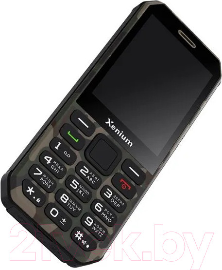 Изображение товара Мобильный телефон Xenium X300 / CTX300GC/00 (зеленый камуфляж)