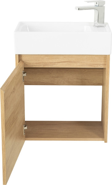 Изображение товара Тумба с умывальником BelBagno Kraft MINI-500/260-1A-SO-RNN-L + 7045-KL