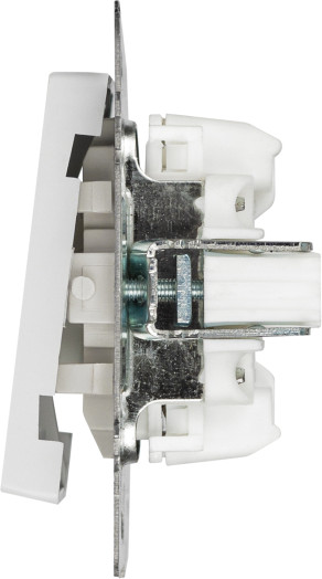 Изображение товара Выключатель INTRO Accent 6-102-01 / Б0063445 (белый)