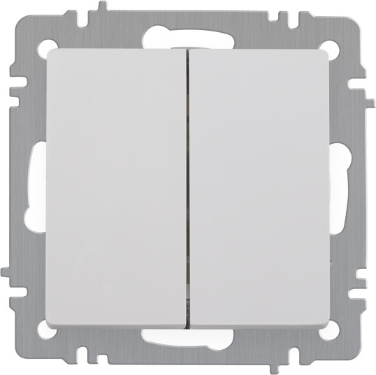 Изображение товара Выключатель INTRO Accent 6-104-01 / Б0063452 (белый)