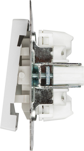 Изображение товара Выключатель INTRO Accent 6-105-01 / Б0063505 (белый)