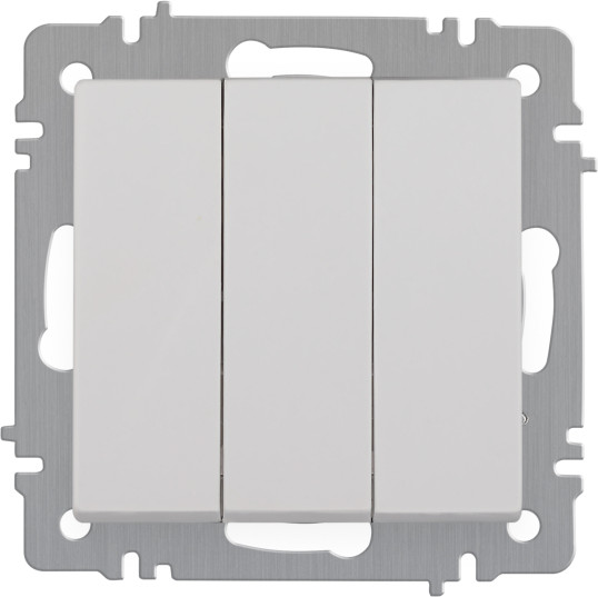 Изображение товара Выключатель INTRO Accent 6-106-01 / Б0063531 (белый)