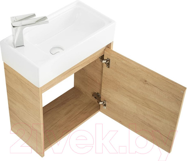 Изображение товара Тумба с умывальником BelBagno Kraft MINI-500/260-1A-SO-RNN-R + 7045-KL