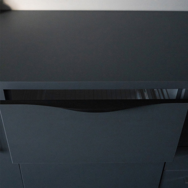 Изображение товара Ручка для мебели Kerron RT-002-700 BL (матовый черный)