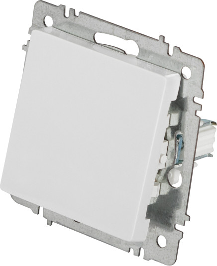 Изображение товара Выключатель INTRO Accent 6-108-01 / Б0063578 (белый)