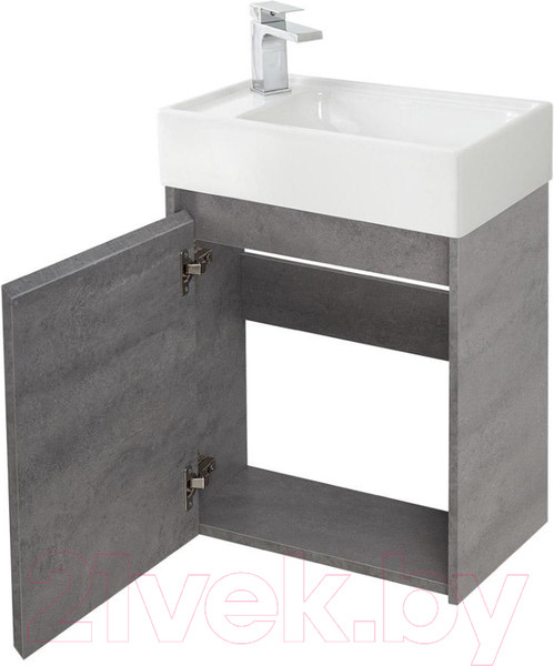 Изображение товара Тумба с умывальником BelBagno Kraft MINI-500/260-1A-SO-CG-L + 7045-KL