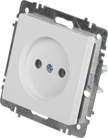 Изображение товара Розетка INTRO Accent 6-201-01 / Б0063653 (белый)