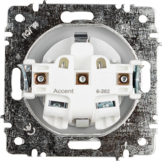 Изображение товара Розетка INTRO Accent 6-202-01 / Б0063678 (белый)