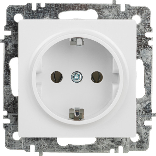 Изображение товара Розетка INTRO Accent 6-202-01 / Б0063678 (белый)