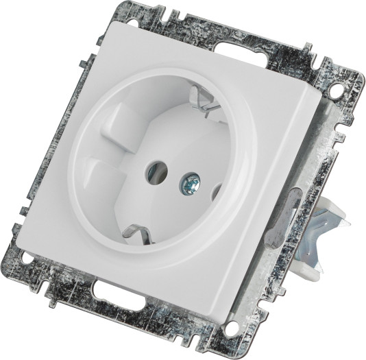 Изображение товара Розетка INTRO Accent 6-202-01 / Б0063678 (белый)