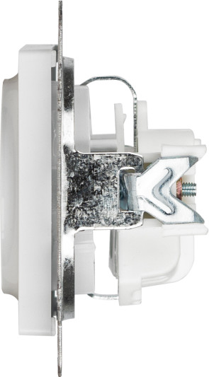 Изображение товара Розетка INTRO Accent 6-202-01 / Б0063678 (белый)