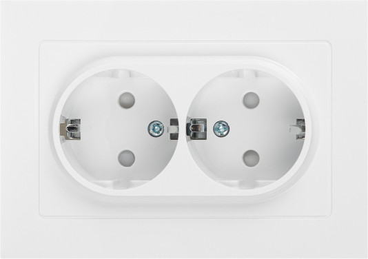 Изображение товара Розетка INTRO Accent 6-208-01 / Б0063528 (белый)