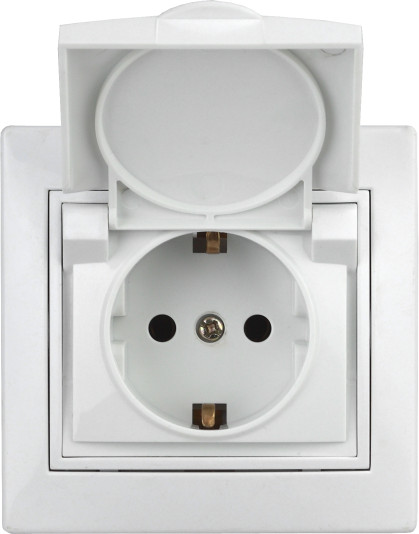 Изображение товара Розетка INTRO Plano 1-207-01 / Б0053932 (белый)